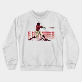 Retro St. Louis Cardinals Slugger Crewneck Sweatshirt
